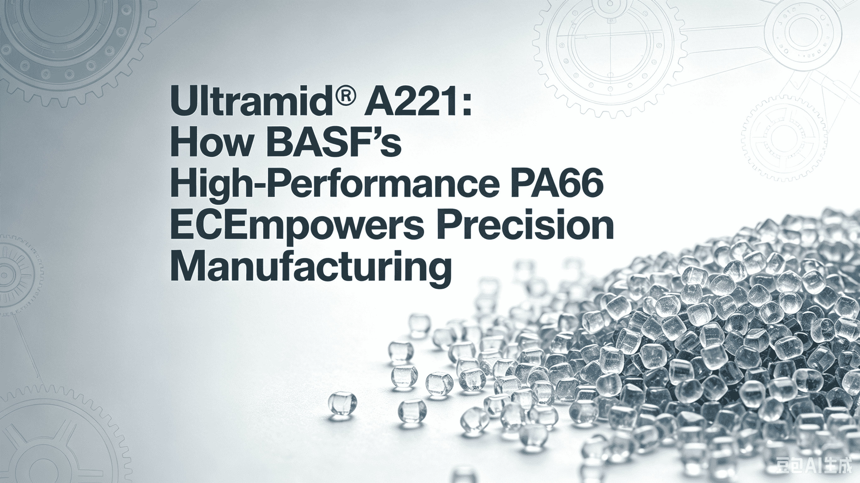 Ultramid® A221: Hvordan BASFs højtydende PA66 styrker præcisionsfremstilling